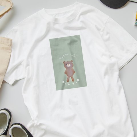 〜Tシャツはじめました〜ラテくまなＴシャツ