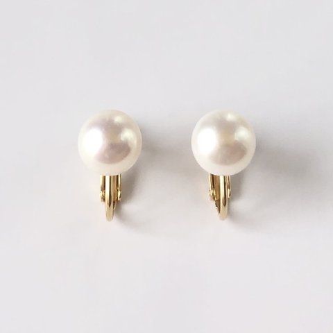 〜Pearl earring〜パールの一粒イヤリング