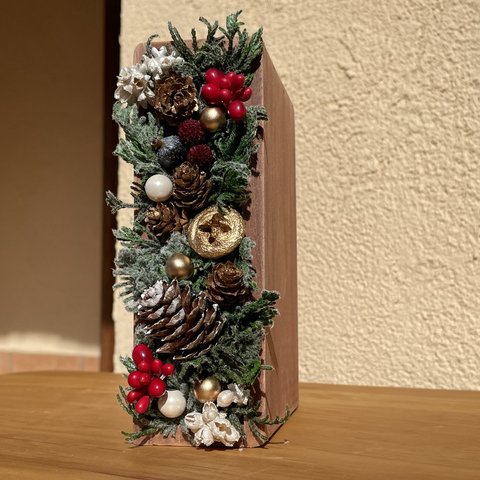 クリスマス　ブック　木の実　松ぼっくり　ナチュラル　クリスマス飾り　インテリア