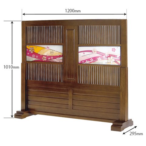 お座敷用　和風衝立　巾1200mm 現品限り　処分価格です　取りに来て頂ける方限定