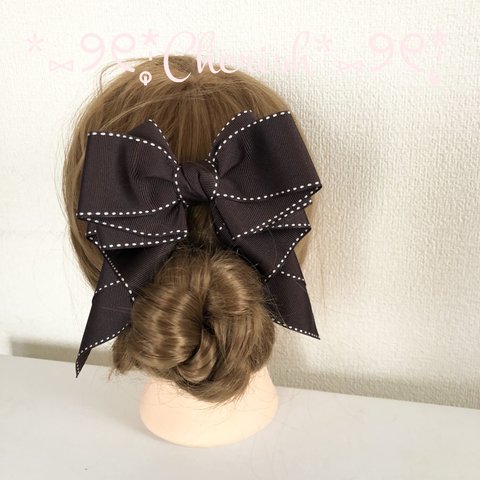 イデアルリボン バレッタ ヘアーアクセサリー