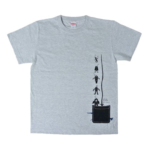 ダイビング「潜水服の歴史」Tシャツ　メンズ