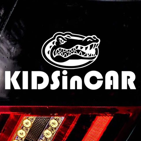 キッズインカー/KIDS IN CAR ワニデザイン