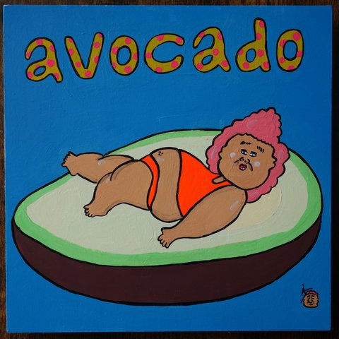 絵画『Avocado』