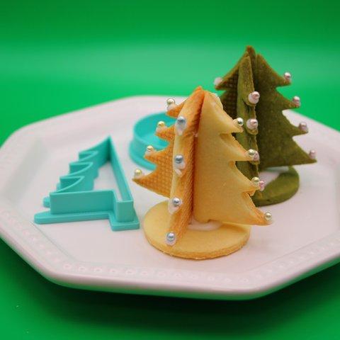 クリスマスツリー　もみのき　クッキー型