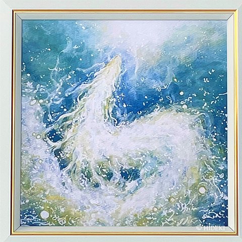 龍神、ヒーリングアート～水と光～HYM ESSENTIALARTジクレー