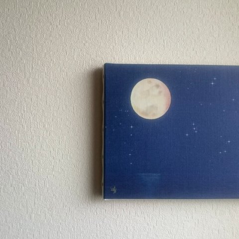 アートパネル「月と海」