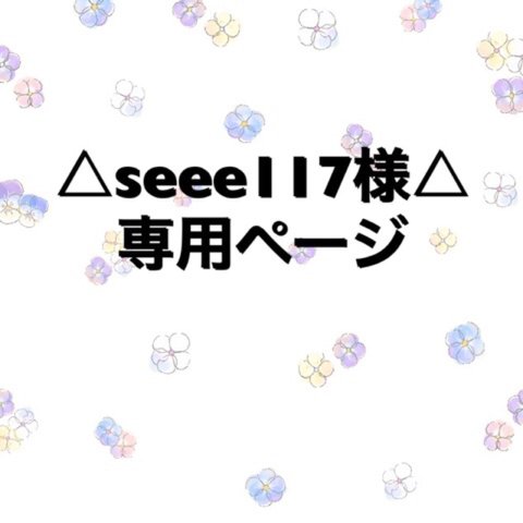 ▷▷seee117様  専用ページ