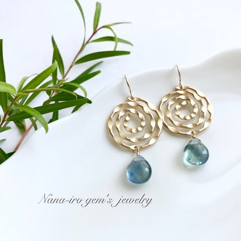  14kgf green fluorite × UZUMAKI pierce