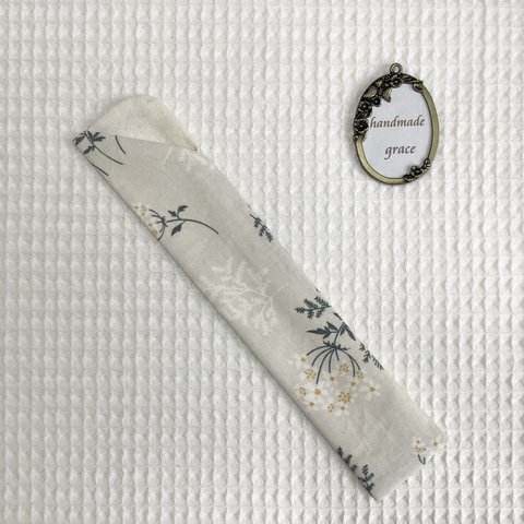 sale 在庫限り☆lace flower レースフラワー 防水生地使用　扇子ケース　21ｃｍ用　デコレクションズ