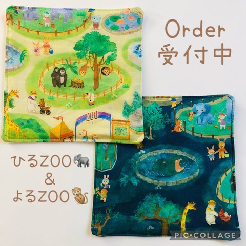 【再入荷】オーダー受付中★オトナもキッズもOK★ガーゼハンカチ1枚600円〜