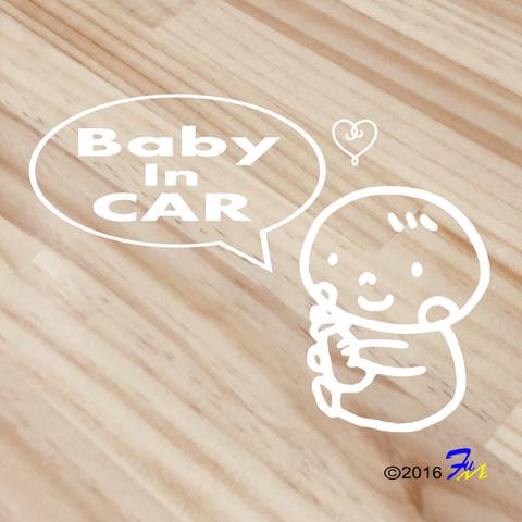 Baby In CAR③ ステッカー