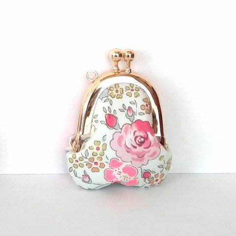 Neonリバティ♪小さいがま口：ちっちゃいがま口：かわいいがまぐち：小さい財布：littlie purse