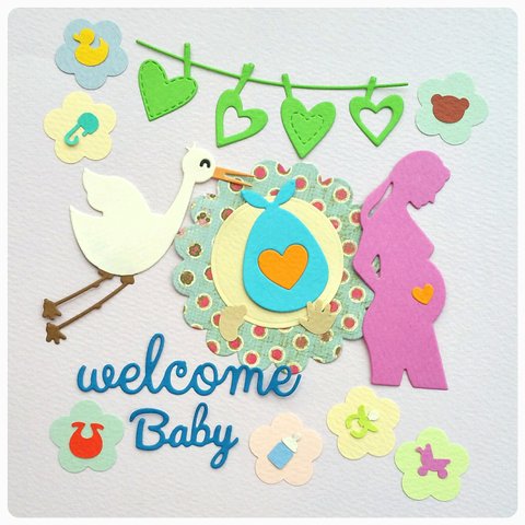 ❶ welcome Baby ♡（アルバムクラフト）