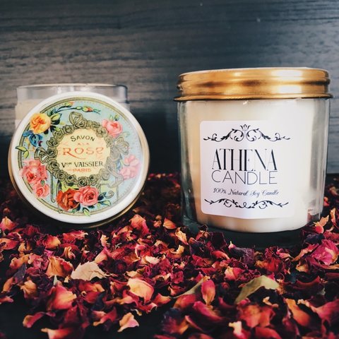 Antique Soy Candle　【Chardonnay】ソイキャンドル シャルドネ アロマキャンドル アンティーク