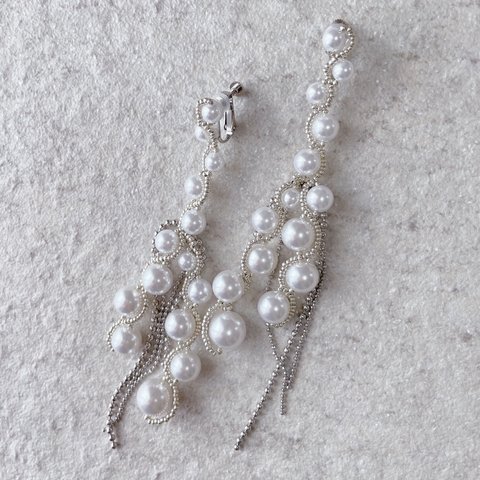 Pearlチェーン（チタンピアス）