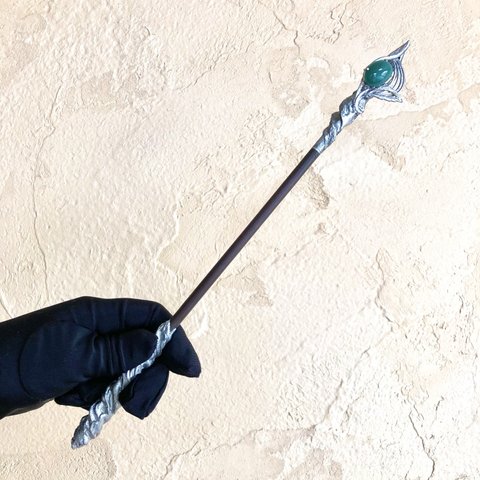 翡翠色の魔法の杖　Magic Wand