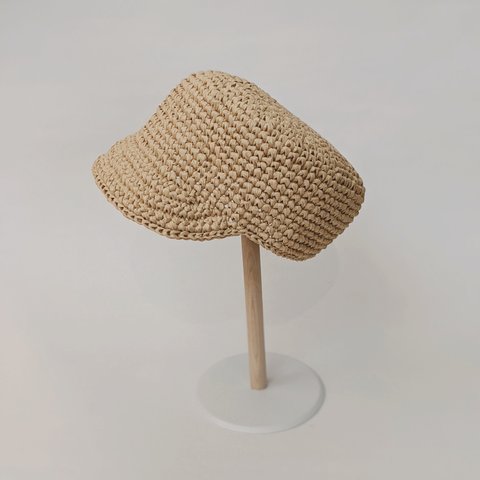 【選べる】✳麦わら帽子✳ワークキャップ／キャスケット／コットンへの変更可能／ベビー&キッズ帽子