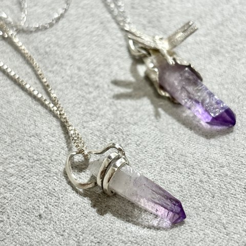 necklace "Vera Cruz Amethyst" by attractive curves