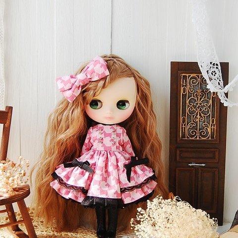 ミディブライスOutfit テリアのワンピース(Pink)