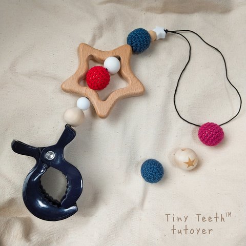 ＊名入れ可＊TinyTeethシューズクリッパー トリコロール