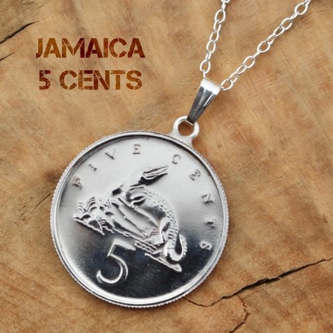 5セント ジャマイカ コイン ネックレス