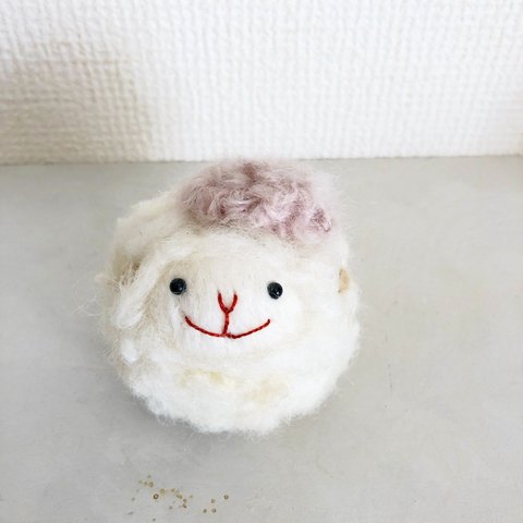 fluffy lambkin  béret  ベレーラムキン　モヘアピンク