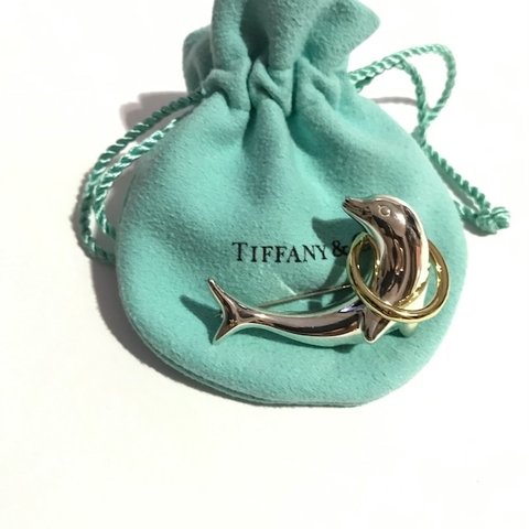 販売中VINTAGE  Tiffany&co ティファニー ブローチ　動物ヴィンテージ　フラワー　アンティーク  クラシカル　コスチュームジュエリーブライダル　スカーフ　帽子　夏　オケージョン 