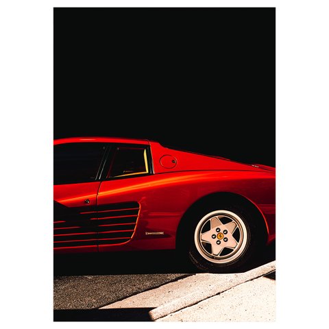 【フェラーリ Ferrari インテリア ポスター Testarossa f40 モダン】人気 アート 高級 写真 ポップ おしゃれ グッズ かっこいい 壁掛け インテリア雑貨 カフェ風 車