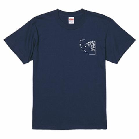 HelloハリネズミTシャツ