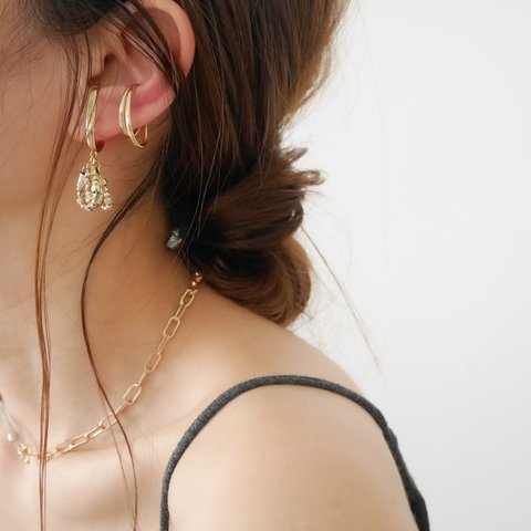 gold earcuff 2点セットII