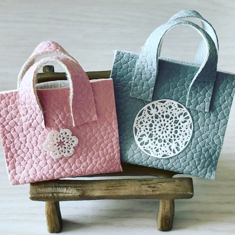 ミニチュアハンドメイド♡バッグ