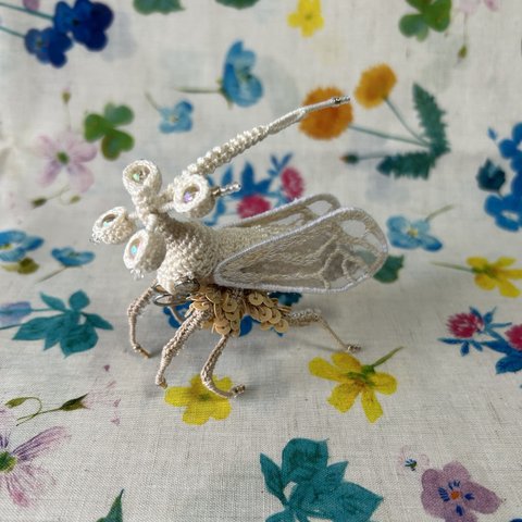 四つ瘤角蝉　brooch 其ノ弐