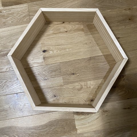 木製六角形