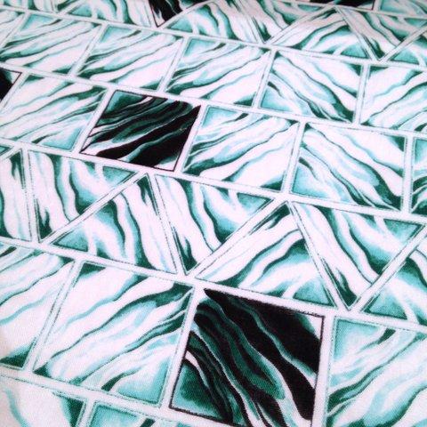 STEKI TILE emerald double gauze version