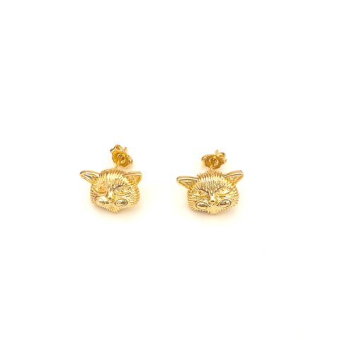 「#6660」猫 ピアス 金具 ✴︎2個セット