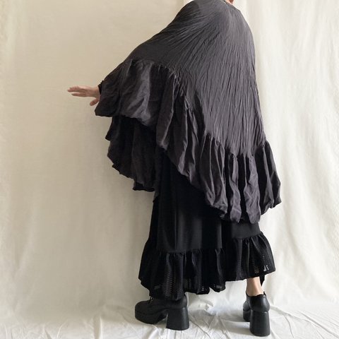 Frill cupra poncho