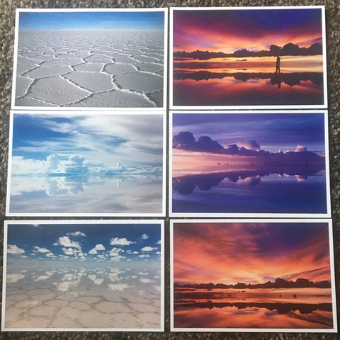 死ぬまでに行きたい！ウユニ塩湖の絶景ポストカード