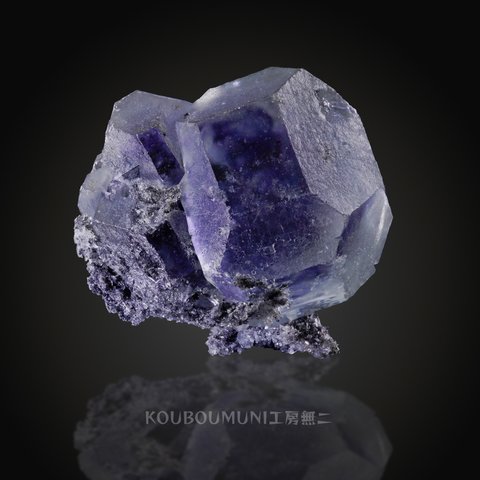 フローライト/カルサイト(Fluorite with Calcite) S00188