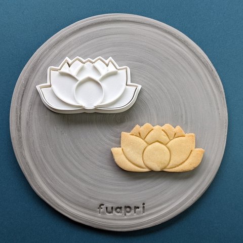 蓮の花　クッキーカッター/クッキー型