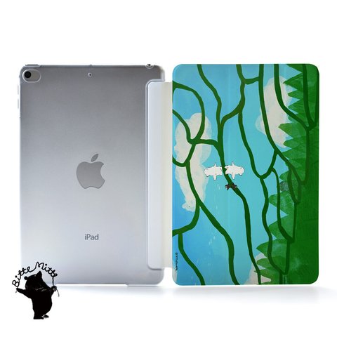  iPad pro iPad air iPad mini ケース 自然 空 かわいい