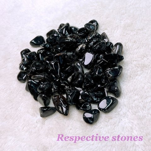 ＜限定入荷＞モリオン(黒水晶)さざれ石（１Pack100ｇ）チベット産◆浄化・厄除け／jok-5