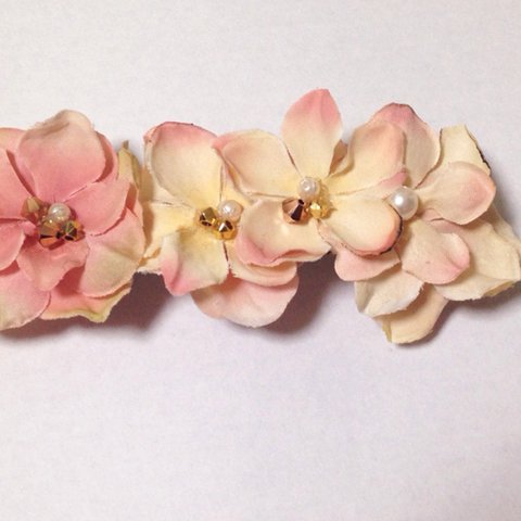 紫陽花バレッタ