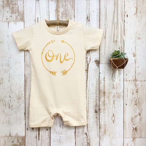 *SALE* Boho 1st Birthday Onesie＊ボヘミアン風ロンパース＊