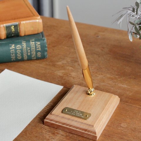 【ペンとペンスタンド・アルダー】木製品