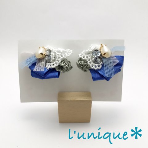 4.clip earrings＊イヤリング