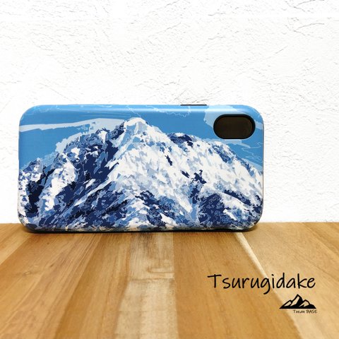 剣岳 剱岳 iphone スマホケース アウトドア 登山 山 北アルプス 