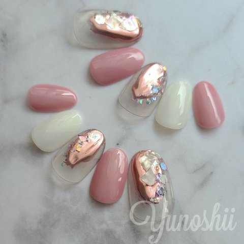 ニュアンスネイルOrchid