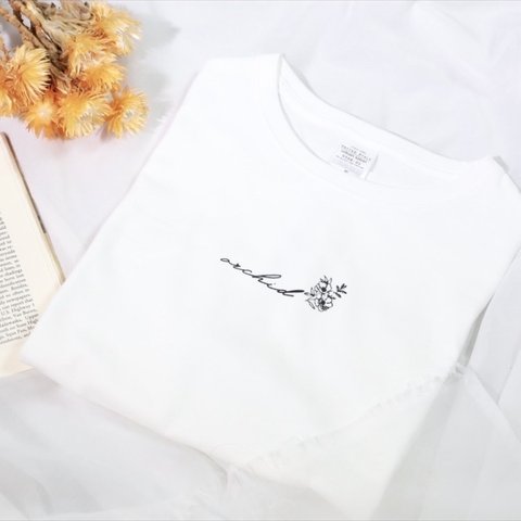 ビックシルエットTシャツ　Tシャツ　ホワイト　W2