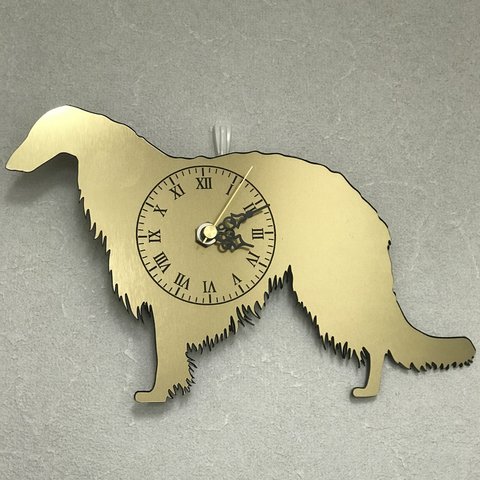 ボルゾイ時計　Borzoi